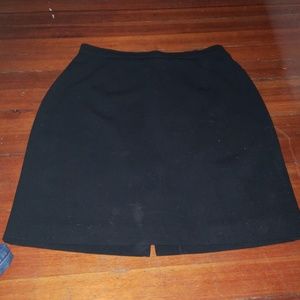 Black skirt